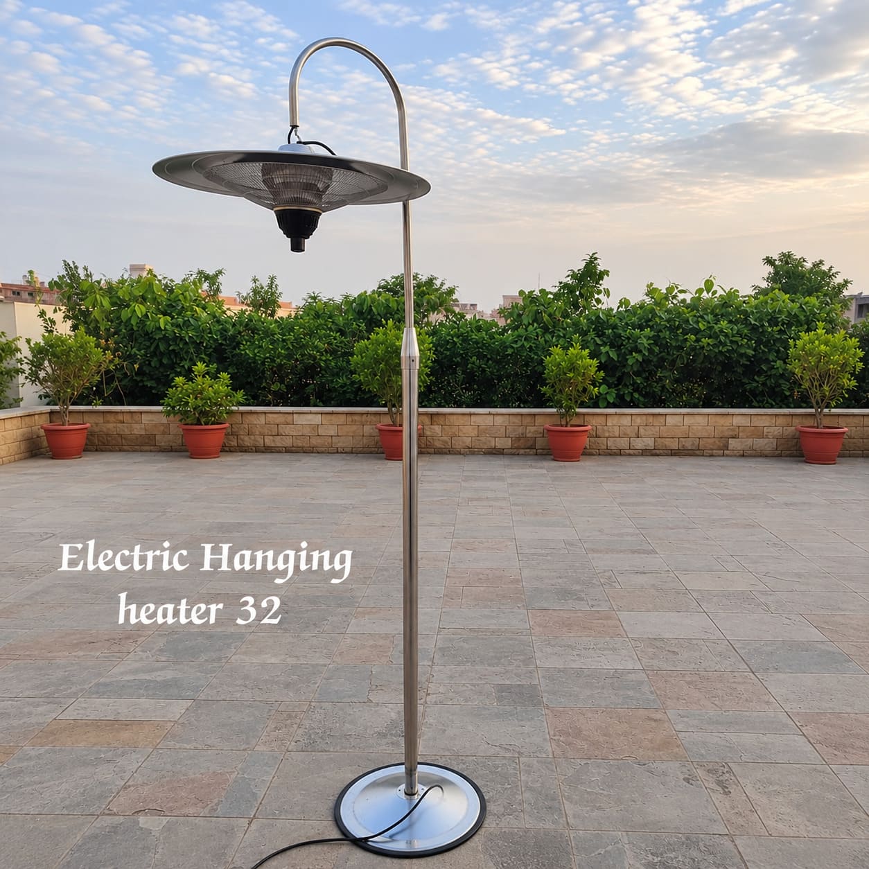 J pipe electric heater